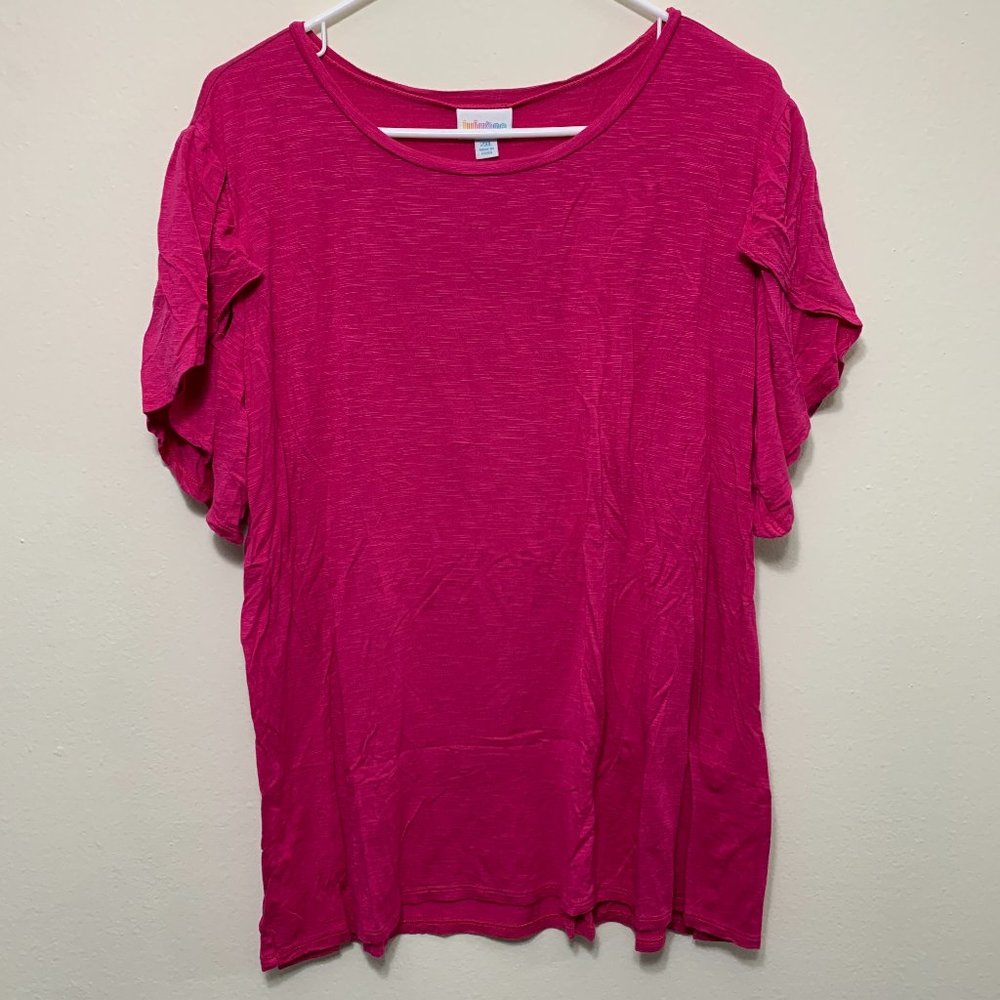 LuLaRoe Olive- Vibrant Pink